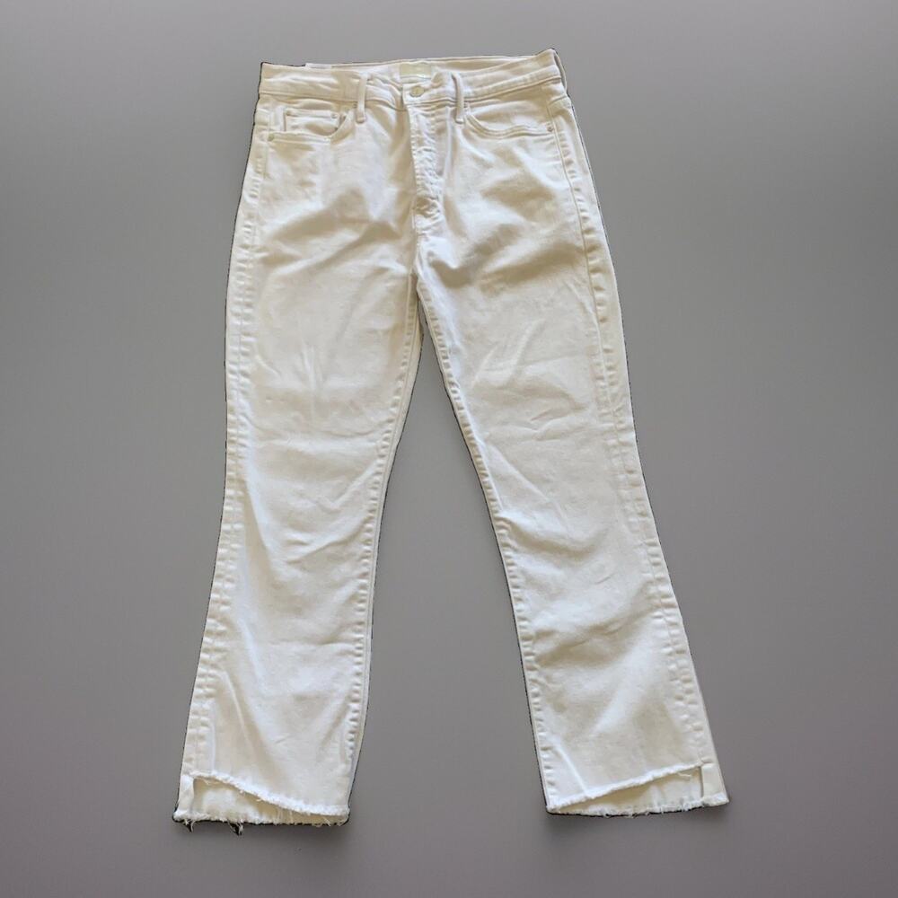White Mother Jeans Sz 32 Womens